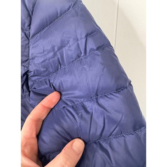 Eddie Bauer Reversible Down Puffer Jacket Toddler Girl XS 5/6 Winter Coat Floral - Picture 6 of 13